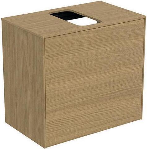 Ideal Standard Waschtischplatte CONCA mittiger Ausschnitt 602x373mm Eiche hell Eiche hell TF004Y6