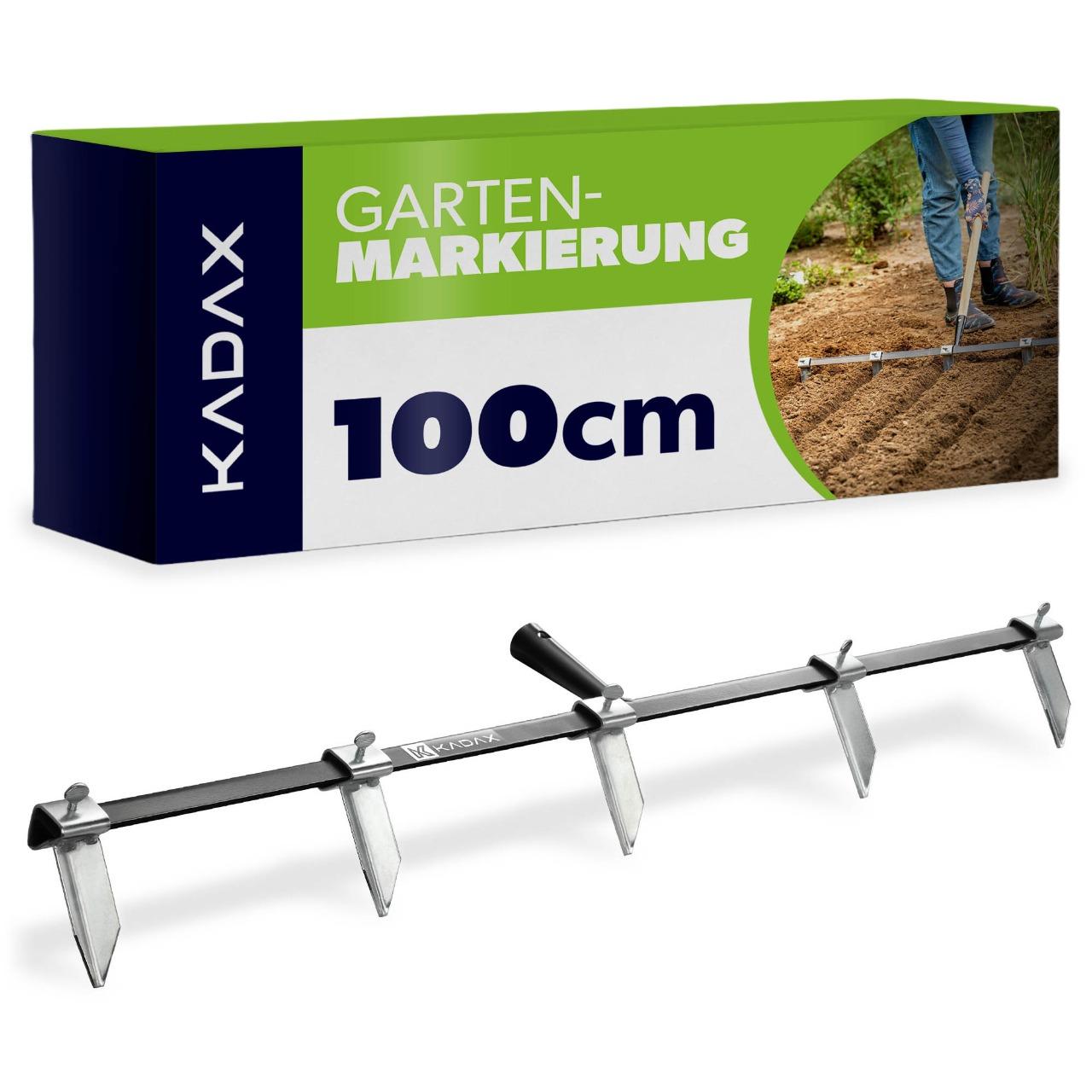 KADAX Rillenzieher mit Stahlklingen, Reihenzieher, Furchenzieher K1811