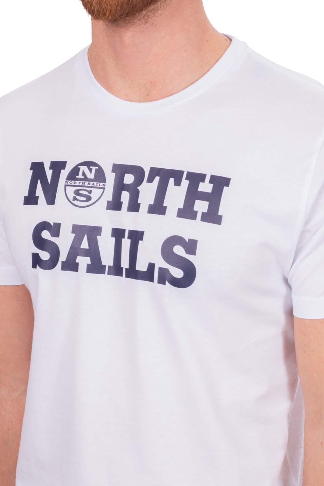 NORTH SAILS - Regelmäßiges Logo-T-Shirt für Männer - Größe L OT-9023850101-L