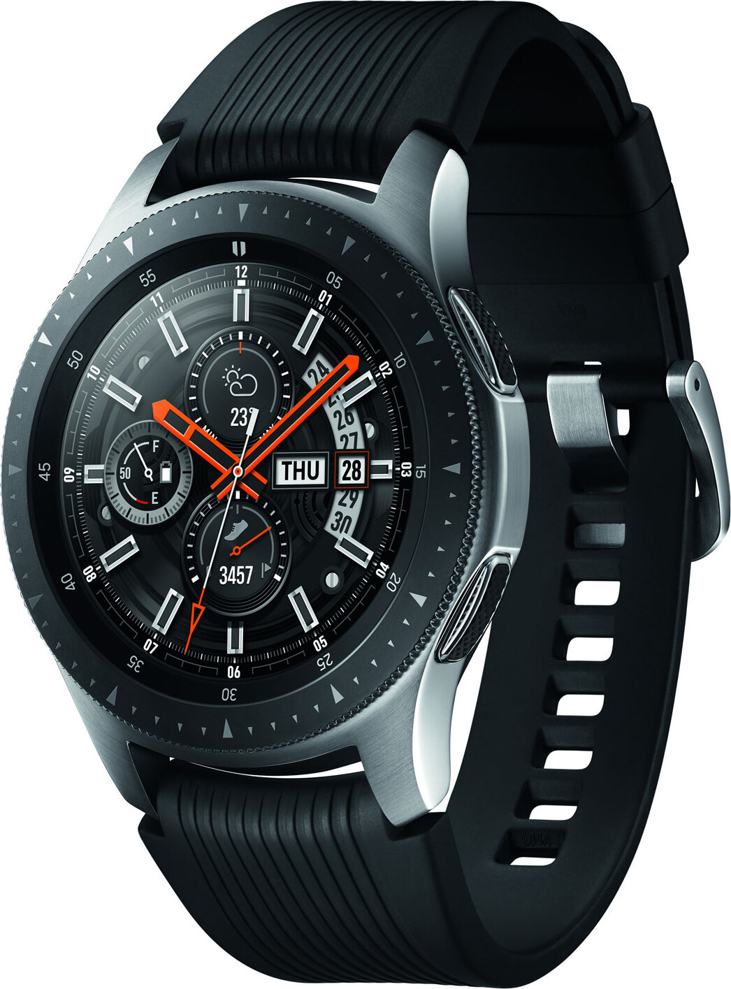 Samsung Galaxy Watch , 3,3 cm (1.3"), OLED, 4 GB, Wi-Fi, GPS, 63 g