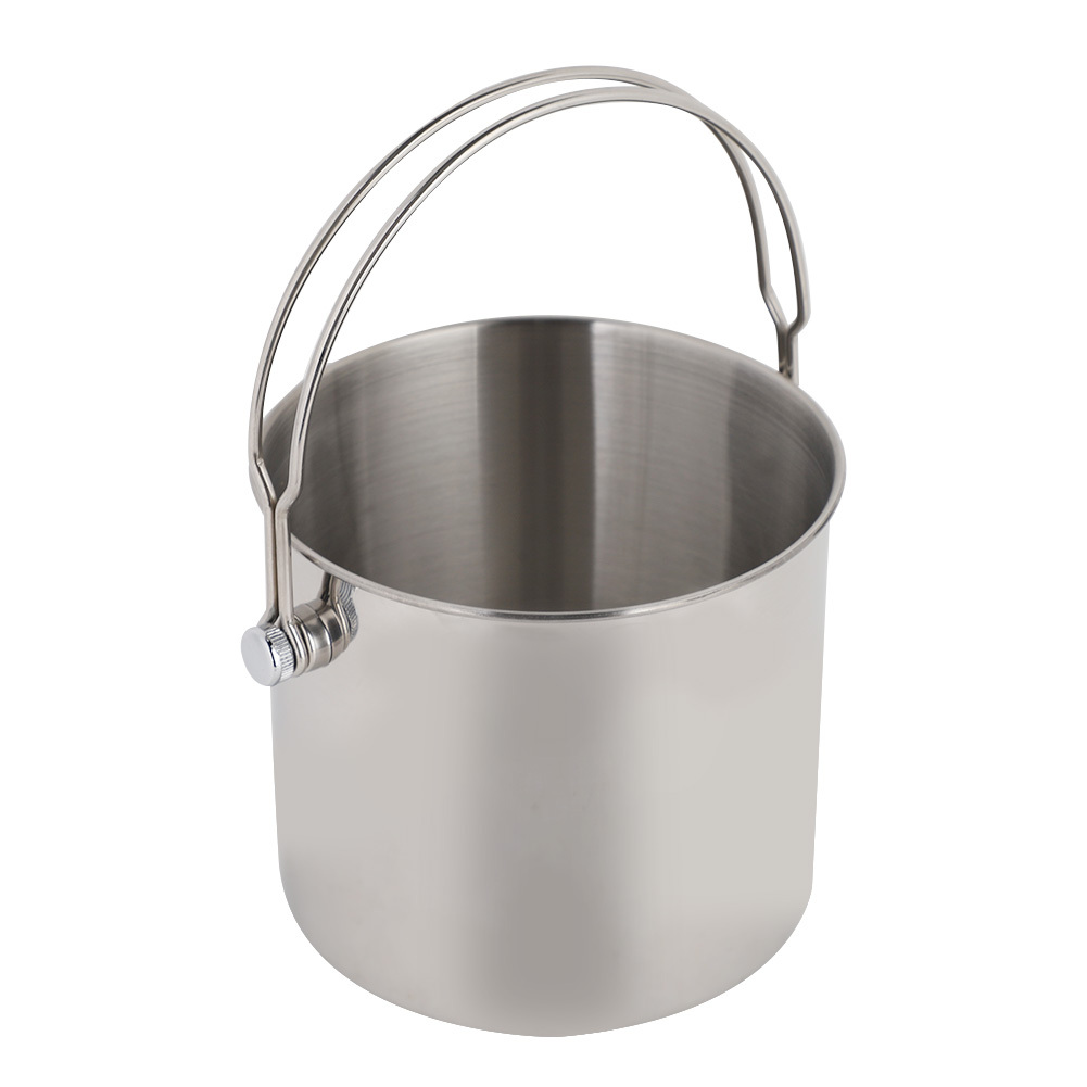 Cocosity Eiskübel, Eisbehälter, Edelstahl-Eiskübel, tragbarer Eiskübel, Bar-Tools