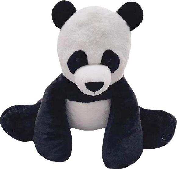 Tulilo Panda Dekorationsartikel aus Agata, 75 cm