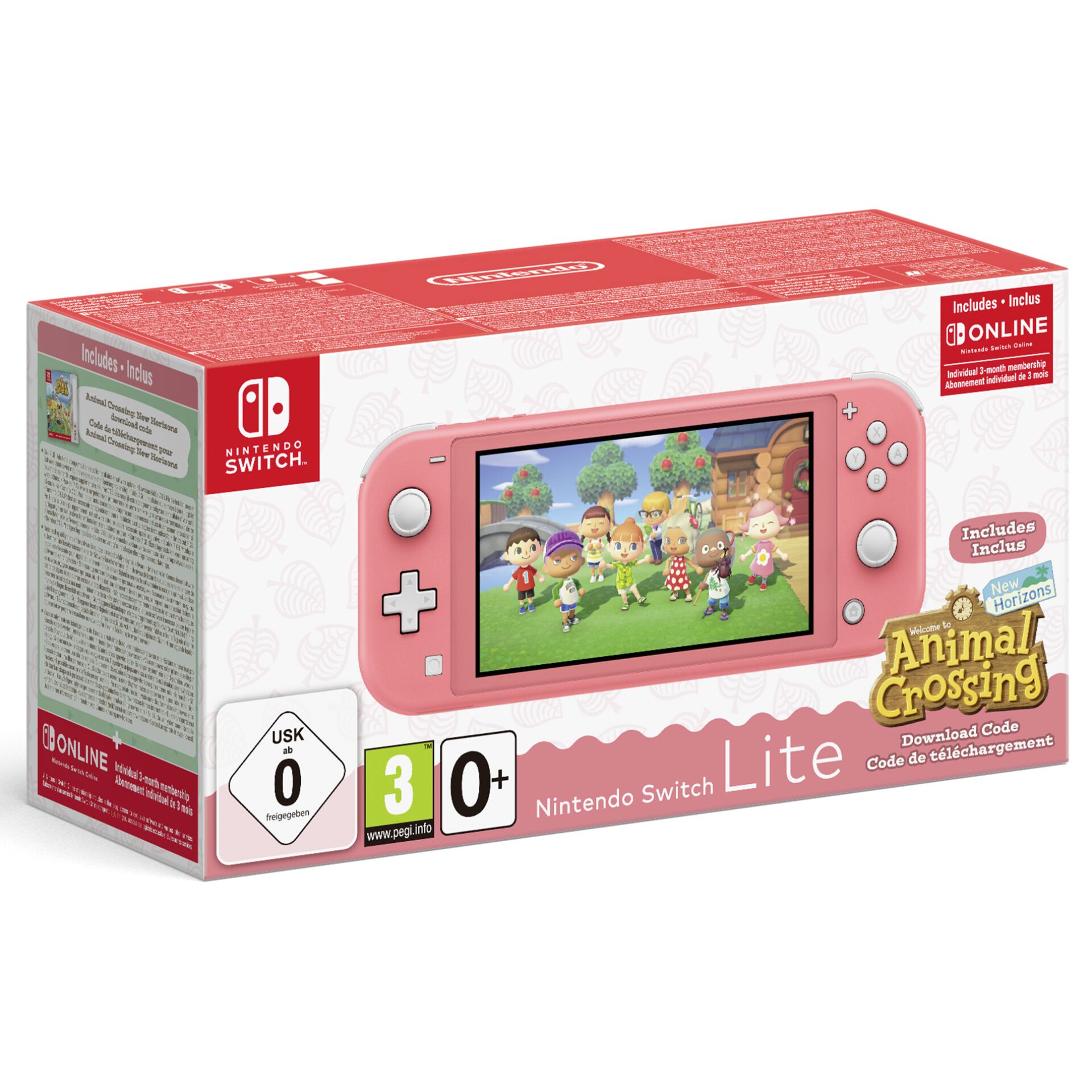 Nintendo Switch Lite koralle inkl. Animal | Kaufland.de