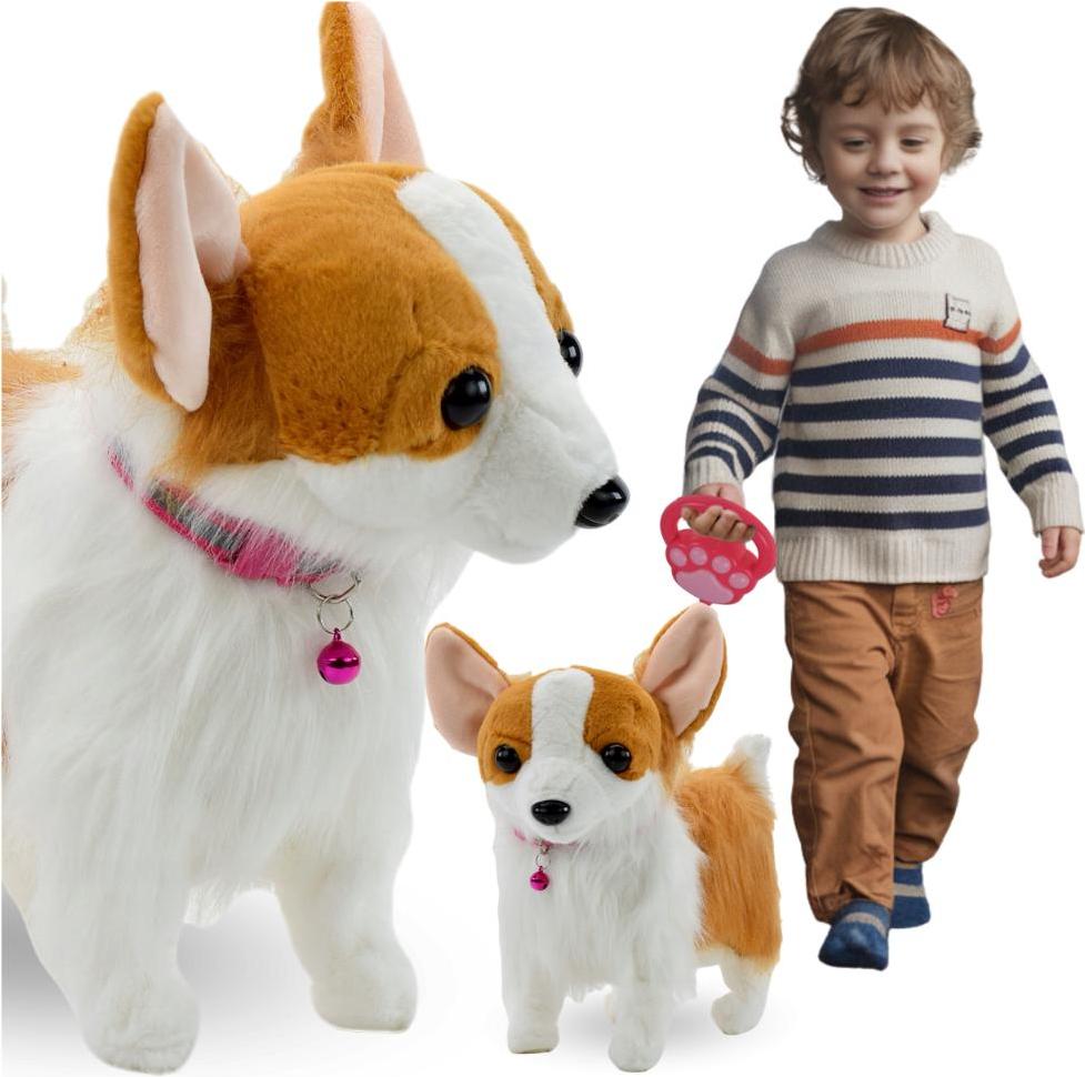 SklepLolki Lolex | Interaktiver Hund - Corgi - Bunt - Realistische Bewegungen - Lernspielzeug für Kinder