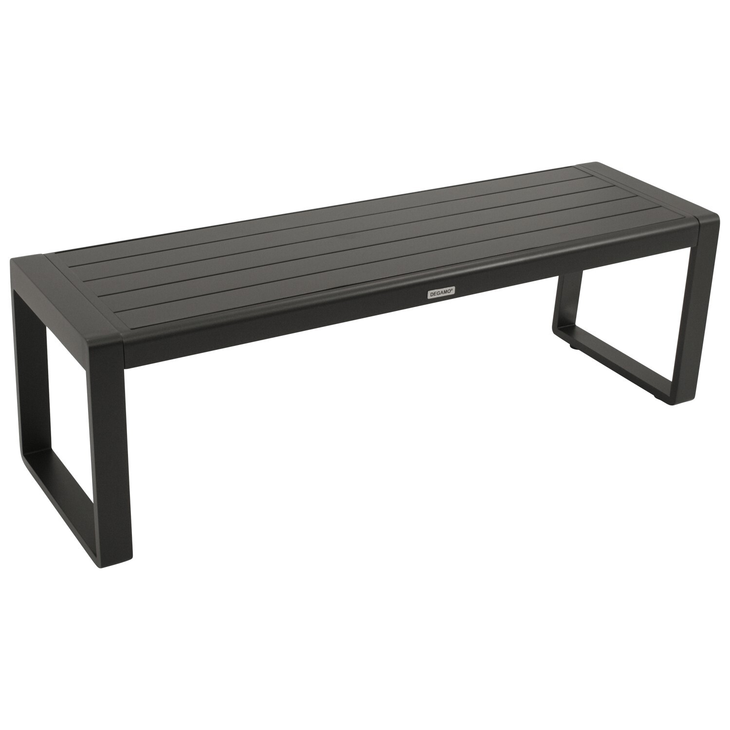 DEGAMO Hockerbank RIVA 3-sitzer, 138cm Aluminium An Produktbild-Vorschau 7