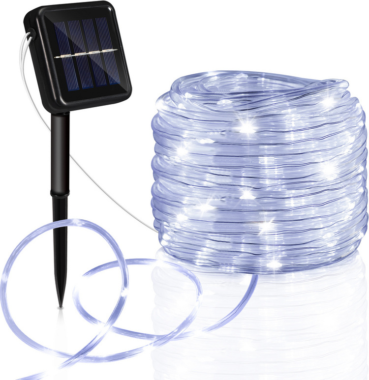 Luci di Natale grappolo cavo trasparente 560 LED bianco freddo 8 funzioni 11 m Luci di Natale grappolo cavo trasparente 560 LED bianco freddo 8 funzioni 11 m
