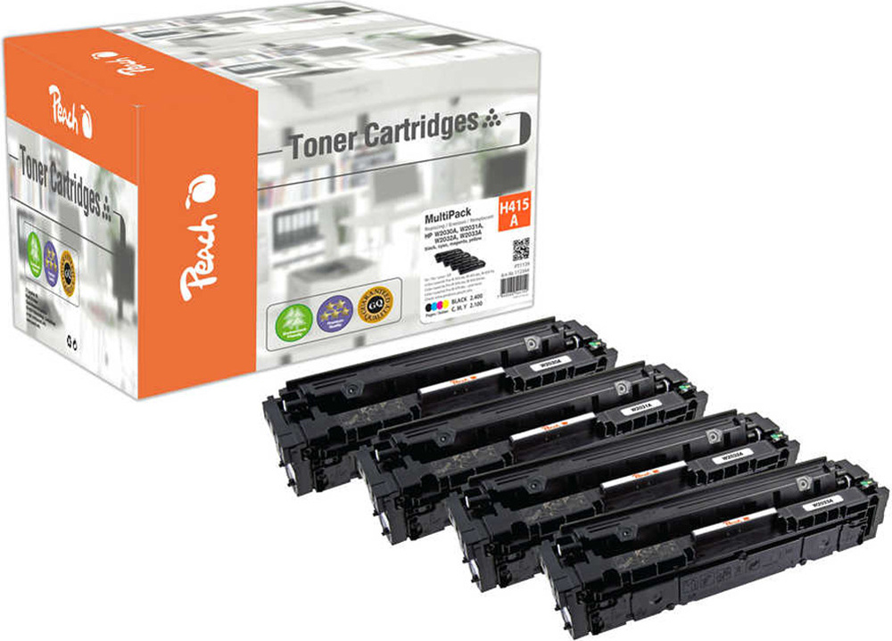Peach PT1139 Peach Toner HP č. 415A MultiPack REM,KOM