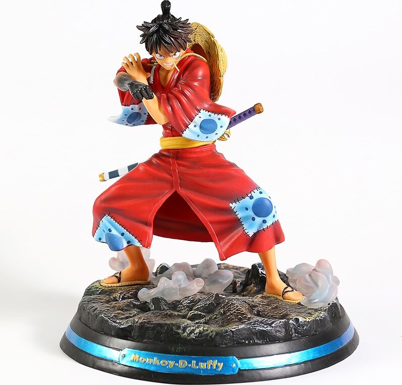 Hizue Banpresto One Piece Monkey D. Luffy Gear 4 Kong Gun PVC Figur Sammlerstück Modell Spielzeug