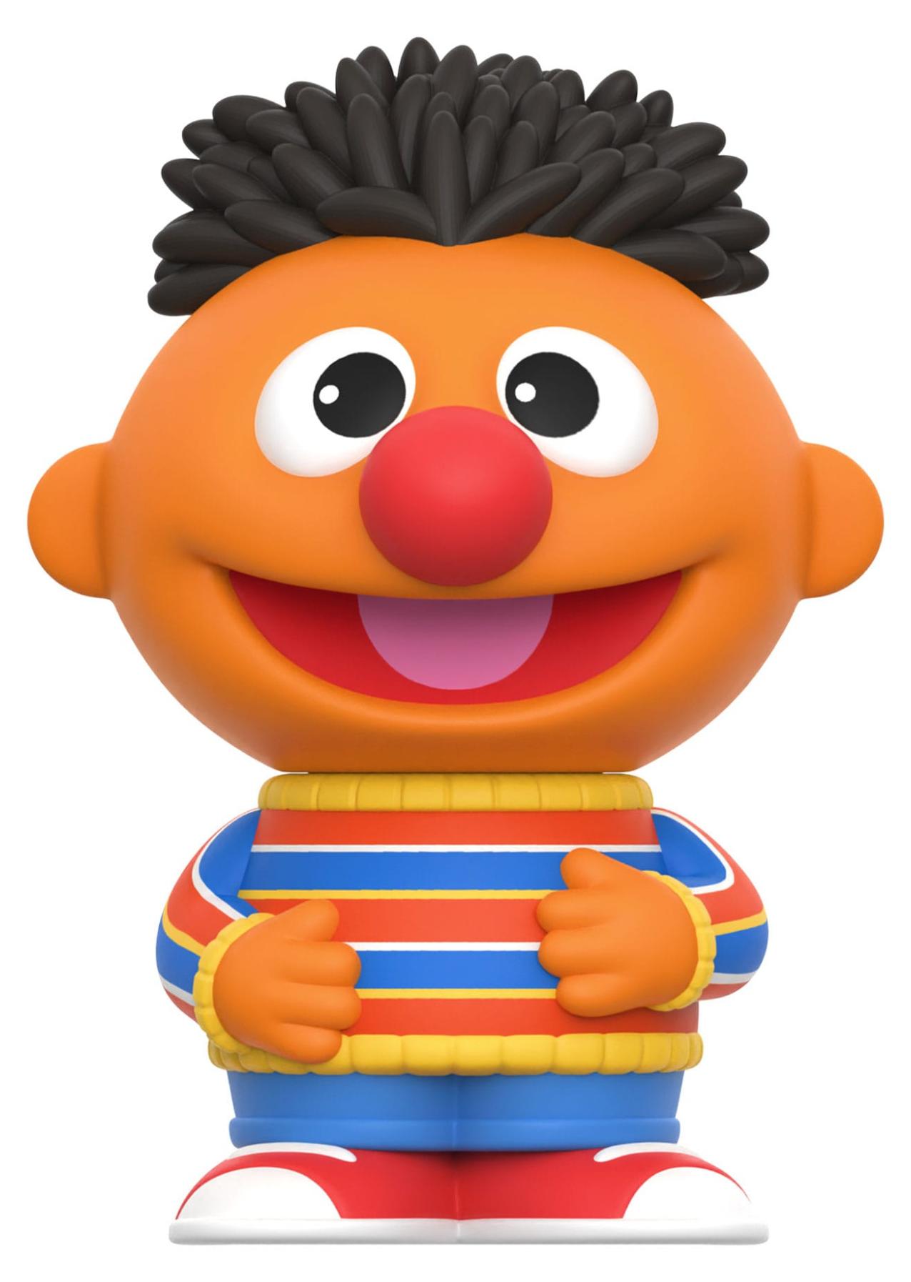 Super7 Sesamstraße FUN! FUN! Soft Vinyl Figur Wave 02 Ernie 13 cm 808139