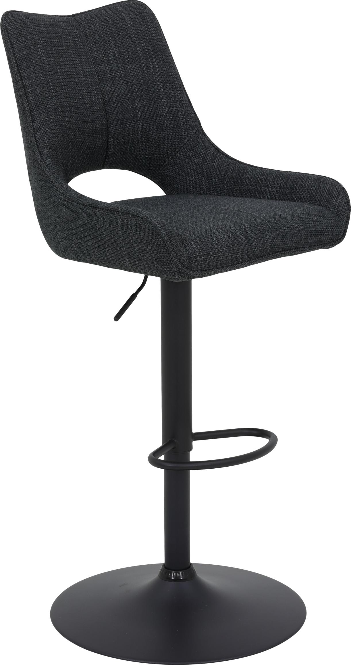 Barhocker HARPER HOPKINS BHT 50x96x57 cm grau Barstuhl Tresenstuhl 999971