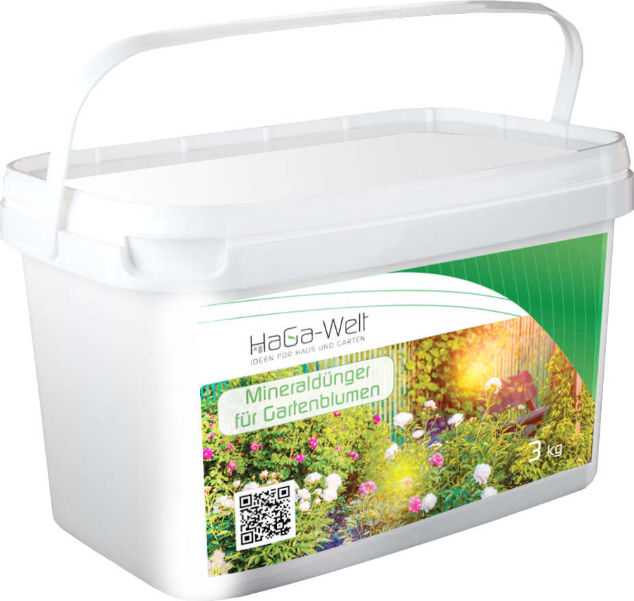 HaGa-Welt Blumendünger - Dünger für gesunde Blumen – 3 Kg / Blumendünger D-3kg-10-1