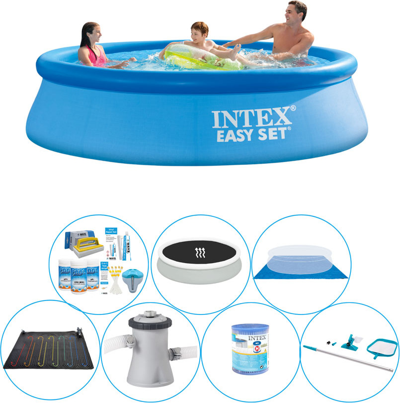 Bazénová súprava všetko v 1 - Intex Easy Set Round 305x76 cm