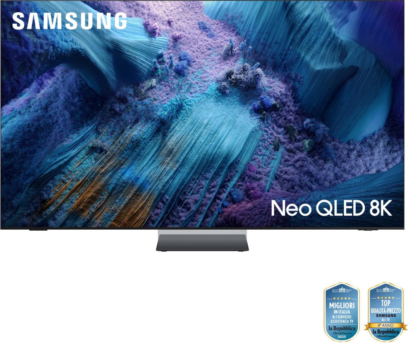 Samsung QE65QN990FT, 165,1 cm (65"), 7680 x 4320 px, Neo QLED, Smart TV, Wi-Fi, Čierna