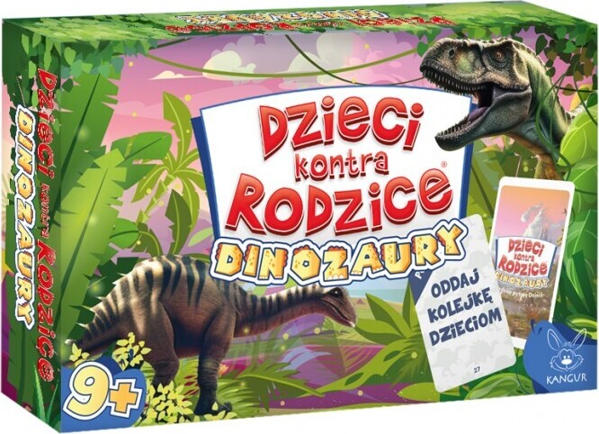 Spiel Kinder gegen Eltern Dinosaurier