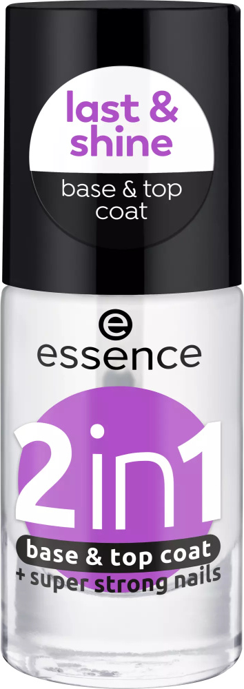 Essence 946687, Transparent, Verstärkung, Glanz, Transparent, ETHYL ACETATE, NITROCELLULOSE, BUTYL ACETATE, ISOPROPYL ALCOHOL, DIPROPYLENE GLYCOL DIBENZOATE,..., 8 ml