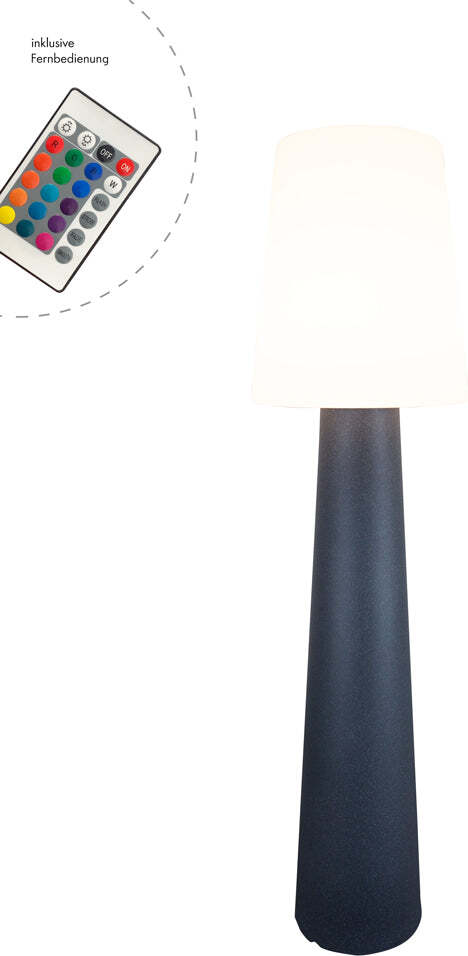 8 Seasons Design Stehlampe No. 1 'Anthrazit' 160 (RGB) 32564L