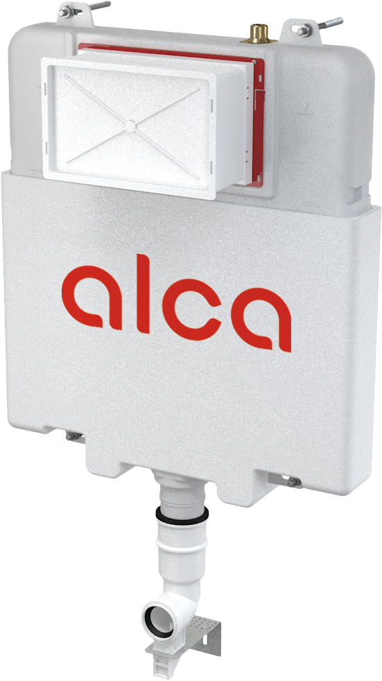 Alcadrain AM1112 Basicmodul Slim WC Spülkasten für Einmauerung