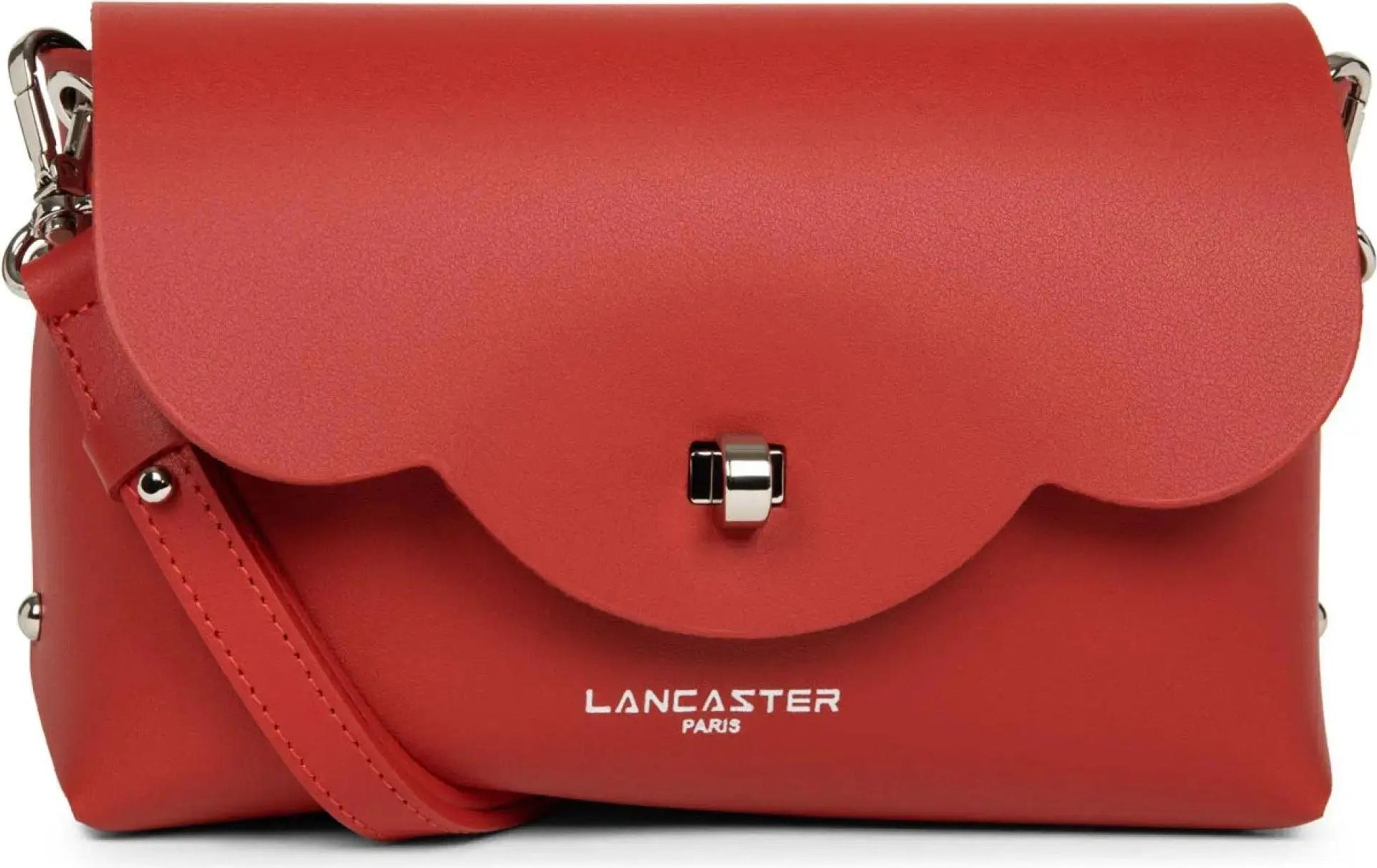 Lancaster PUR & ELEMENT CITY FLORE Überschlagtasche Rot