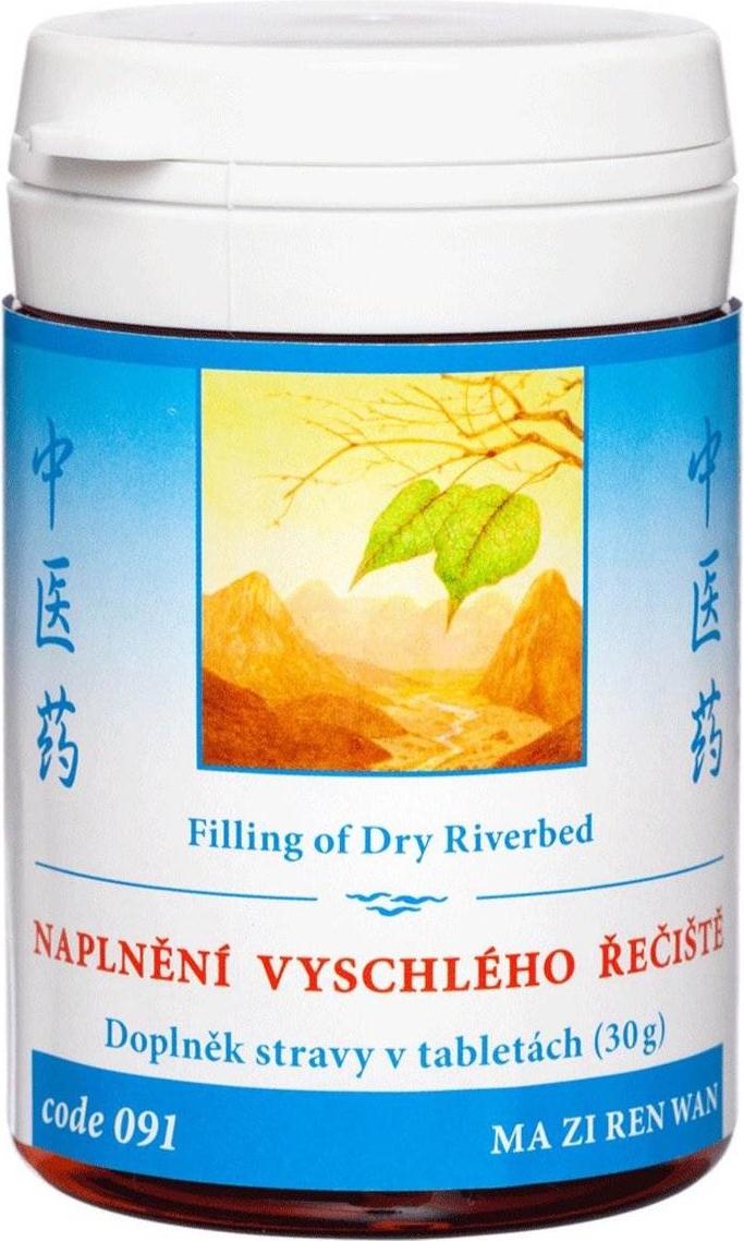 TCM Herbs 091 Auffüllen des ausgetrockneten flussbettes (MA ZI REN WAN), 100 tbl
