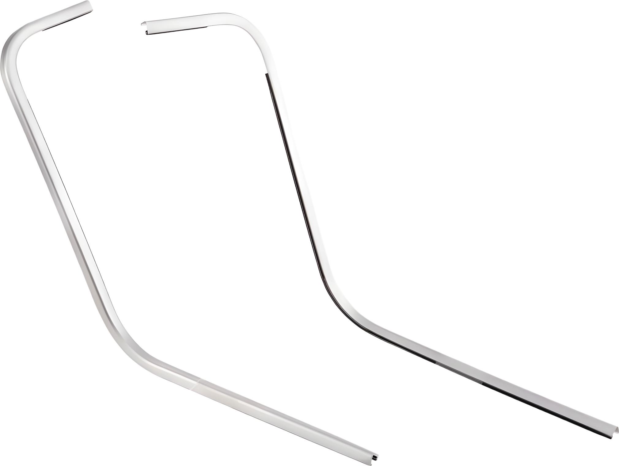 Monoschlitzrohr SIP Style Beinschild Aluminium PVC beschichtet für Vespa Cosa 1, 2 125-200 75439100
