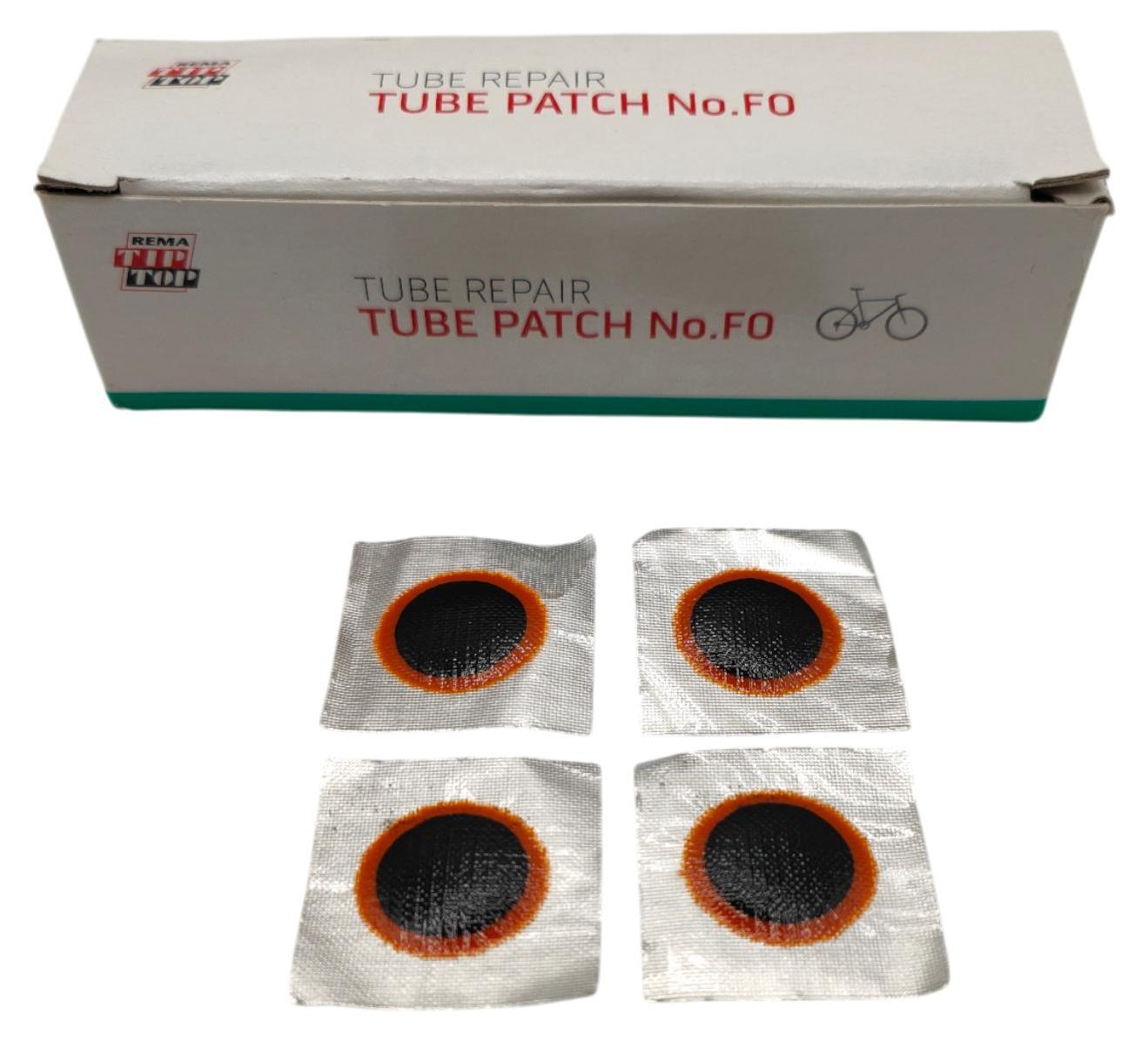 Tip Top Fahrradflickzeug Schlauchflicken Reifen Flicken Rund Reparatur Pflaster 4 Stück 5000012