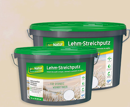 Gregor Ziegler Pronatur Lehm-Streichputz 0.5 mm fein 7 kg 066002108