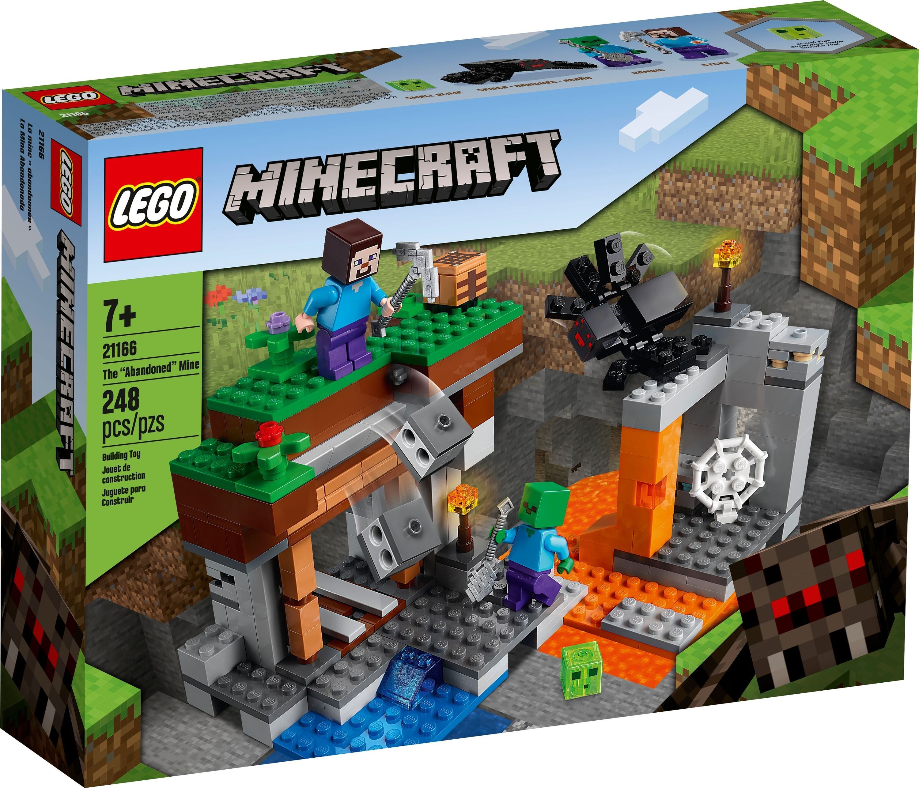 LEGO® Minecraft Die verlassene Mine - 21166 NEU! Teile 248x
