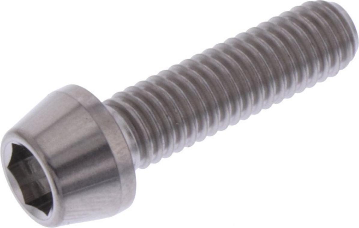 Schraube JMP konisch Bolt M6x1,00mm 22mm Titan 775.44.42