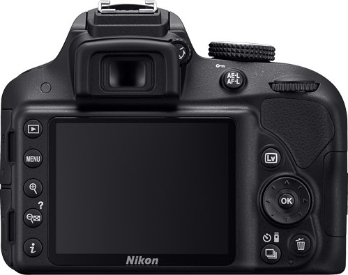 Nikon Digitale Spiegelreflexkamera D3300 mit Objektiv (AF-P 18 - 55 mm VR) VBA390K008