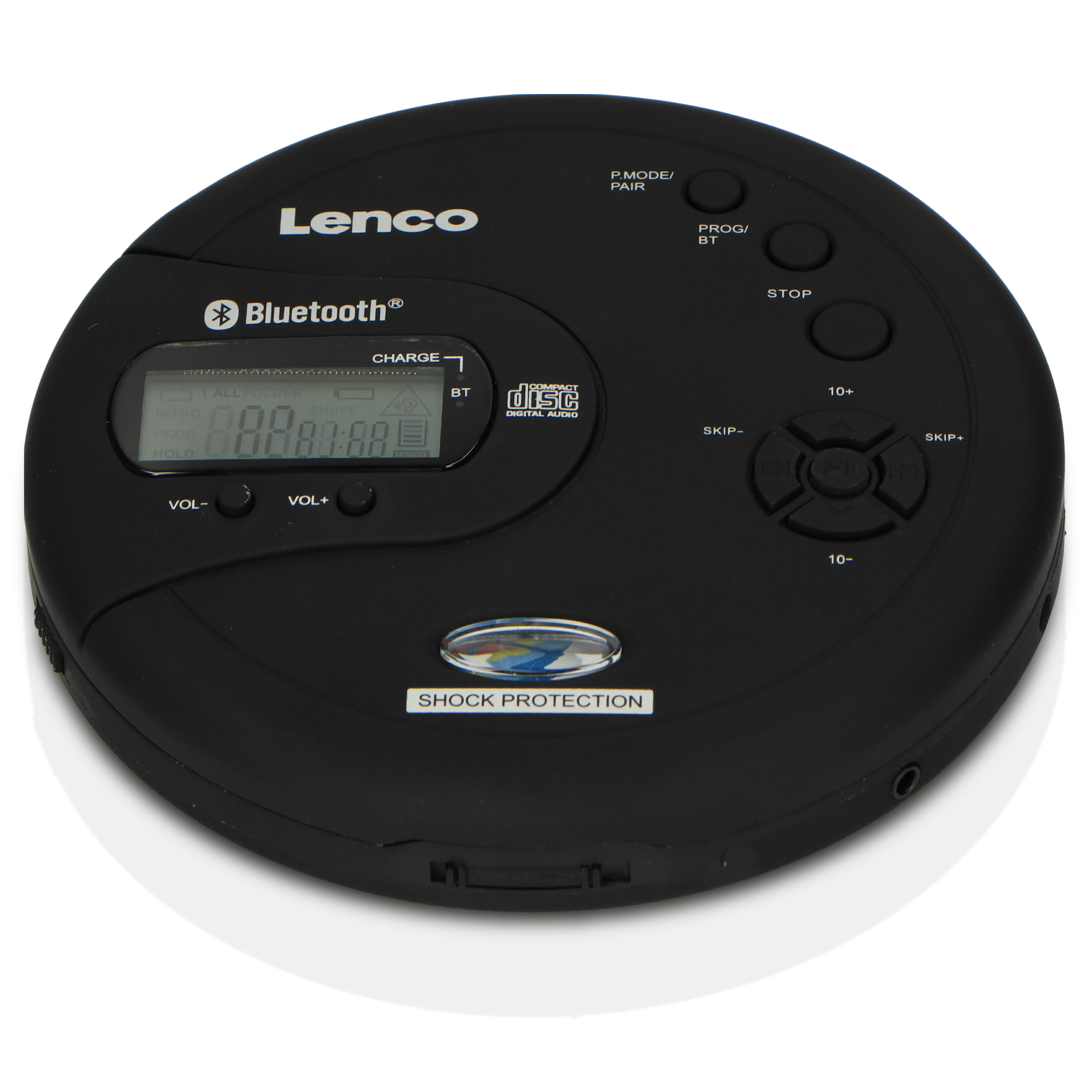 Lenco CD-300BK - Tragbarer Bluetooth®