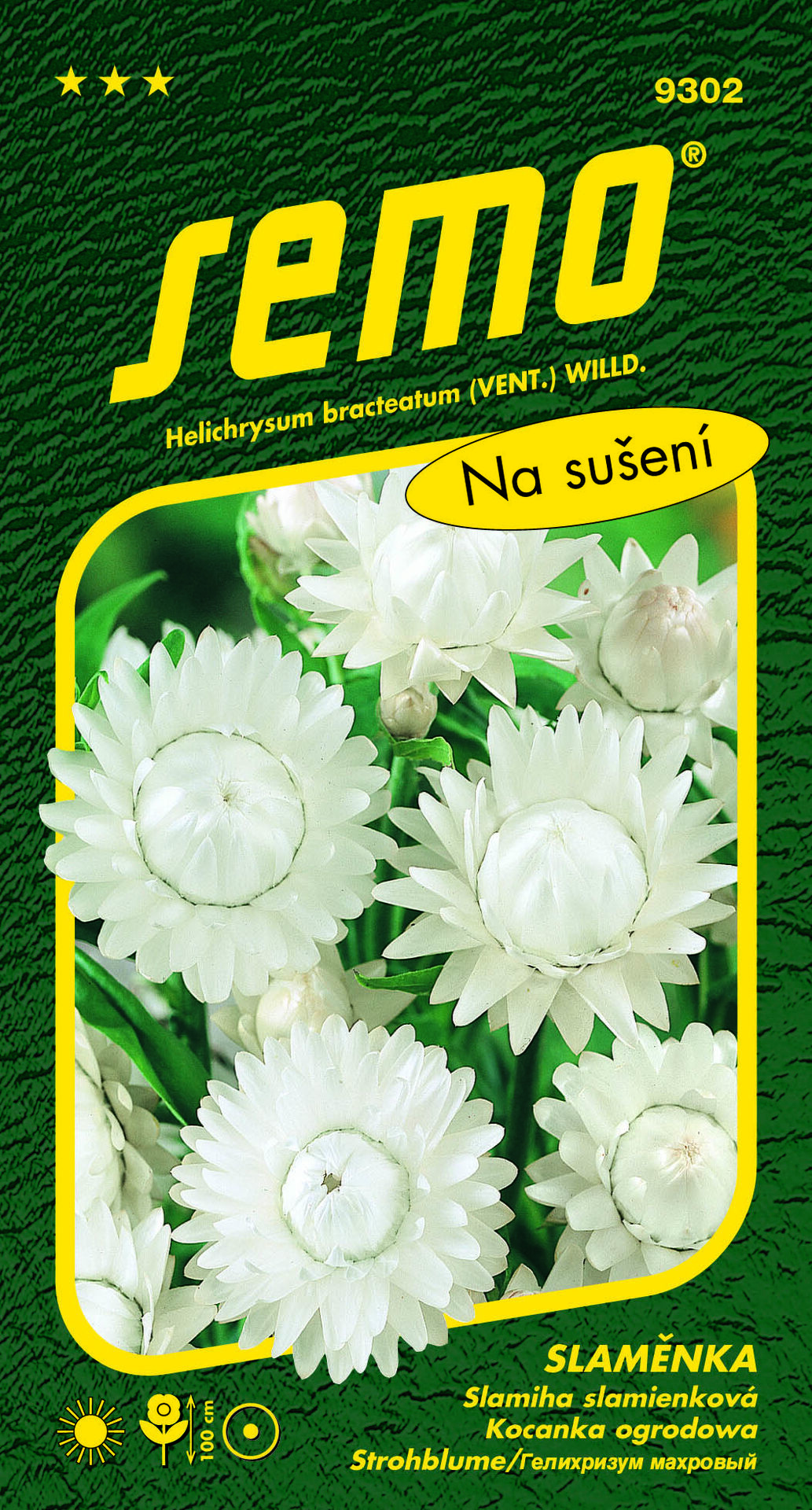 Semo Strohblumenkerne - weiß 0,4g
