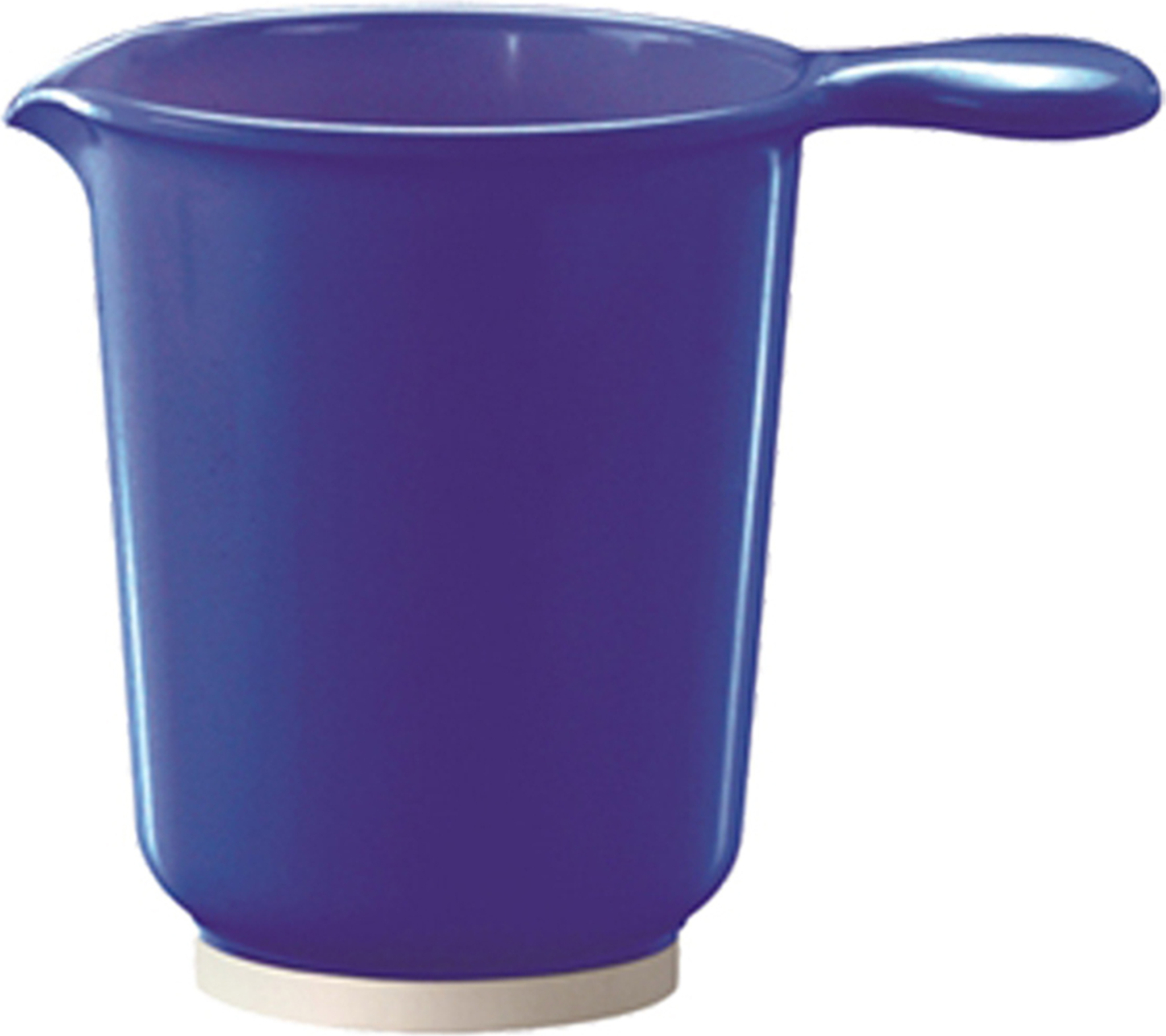 WACA-Kunststoffwarenfabrik WACA 1050 Rührkrug Koch-/Backutensil 1.200 ml Dm 130 mm, Farbe:kobaltblau 1050-920
