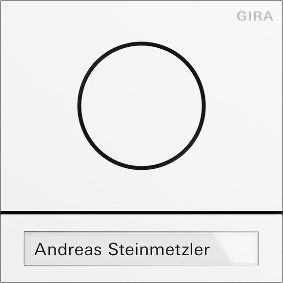 Gira 5565902 Türstationsmodul System 106 Verkehrsweiß (lack.)