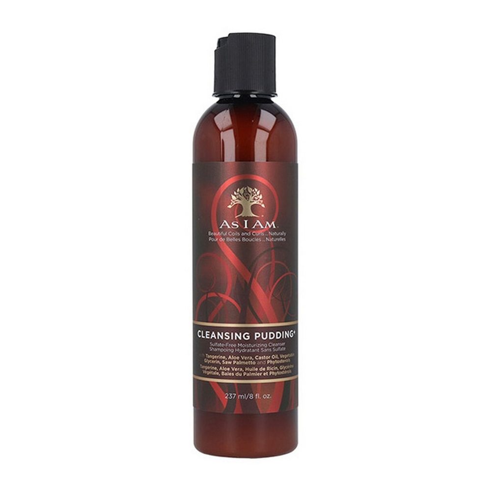 Čistiaci puding As I Am Bezsulfátový hydratačný čistiaci krém 237 ml/8 oz