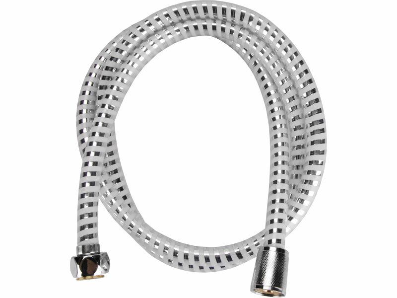 Viking Brauseschlauch (630228) Brauseschlauch, schwarz/silber PVC, 150cm, PVC