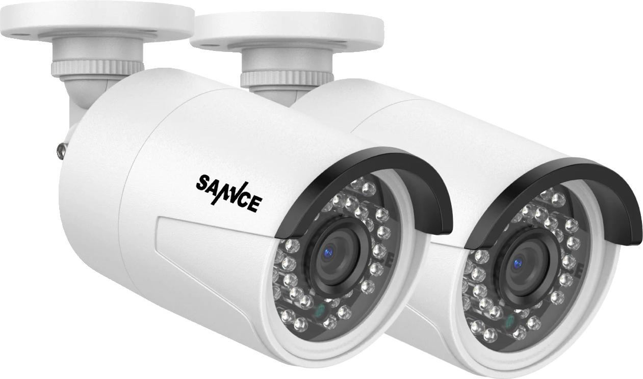 CCTV kamera, detekcia osôb, nočné videnie, IP66, odolná voči poveternostným vplyvom, 5MP