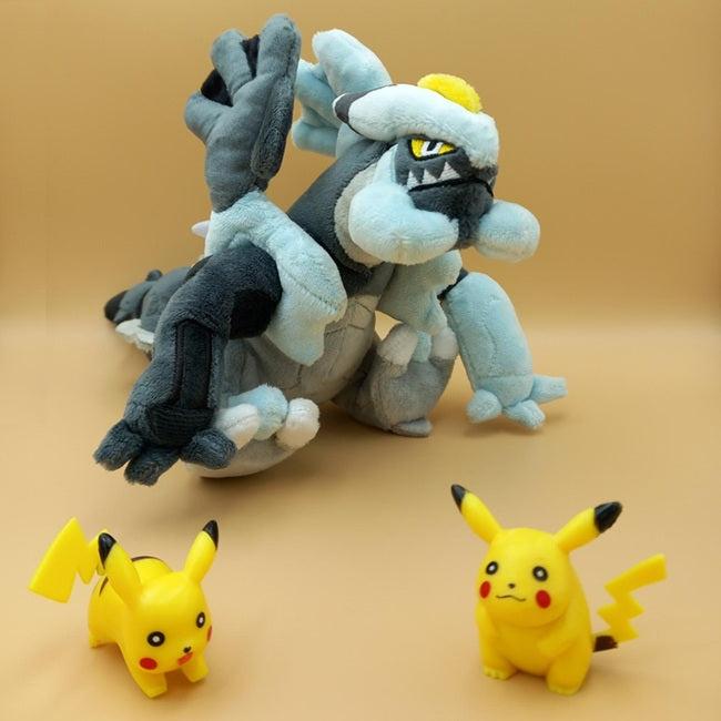 Tinisu Pokemon Schwarzes Kyurem Kuscheltier - 23 cm Plüschtier Kyurem PC501