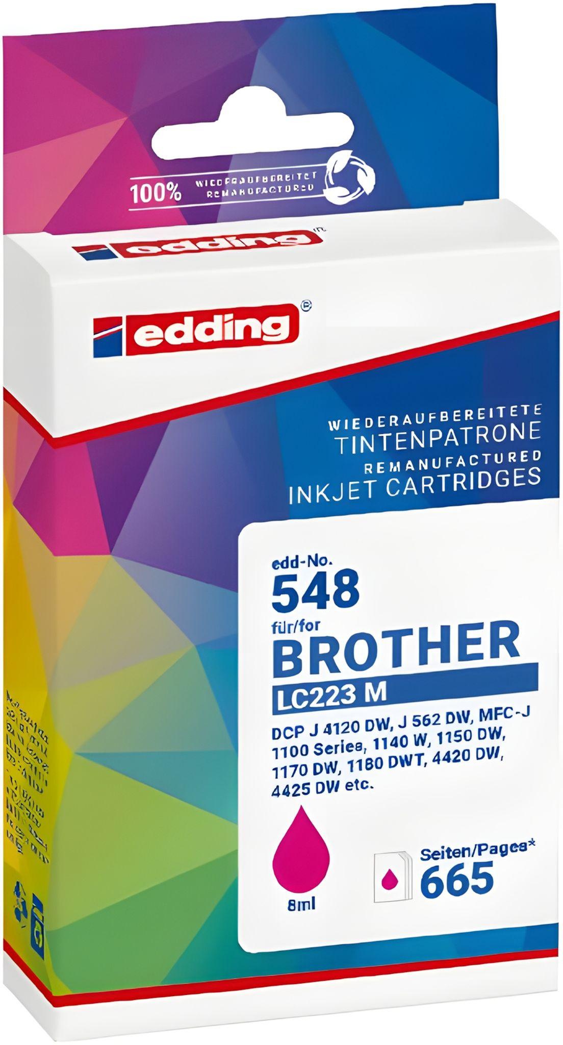Edding EDD-475, Purpurová, 8 ml, 1 kusov, 665 strany, Balenie po jednom kuse