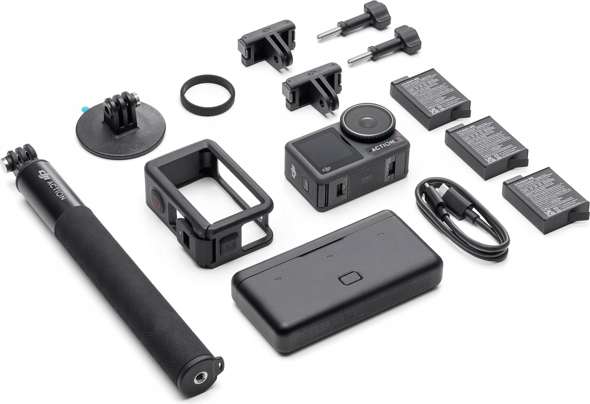 Dji Osmo Action 3 Sportkamera: 16M Wasserdicht, 4K 120Fps, 2 Bildschirme BELLA-T-2516