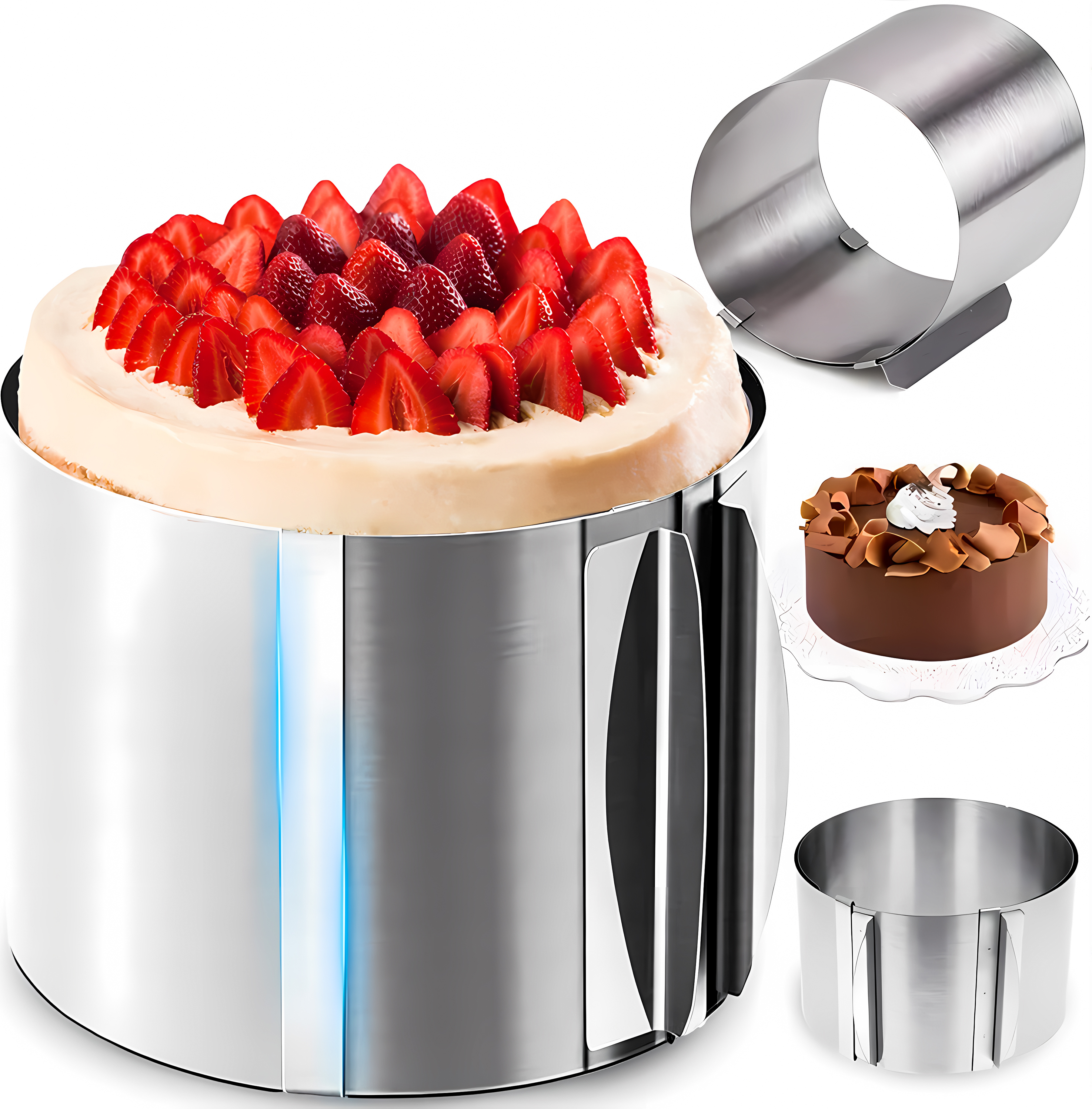 10 Stück U-förmige Edelstahl 304-Rohrklemmen – 10–35 Mm, 0,6 Mm, Korrosionsbeständig, Für PVC-, Stahl- & Edelstahlrohre