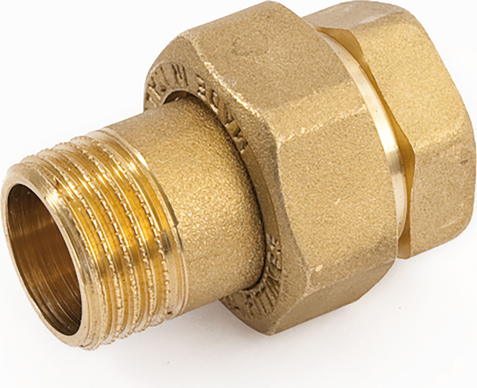 Skrutkové pripojenie 1 1/4" IG/AG Mosadz : 1 1/4 palca Veľkosť: 1 1/4 palca
