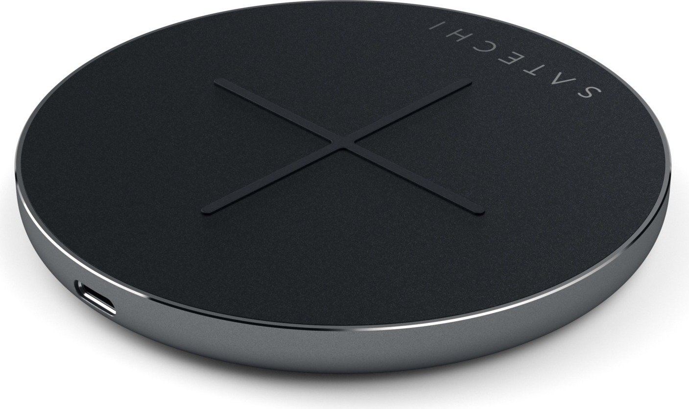 Satechi ST-IWCBM Ladegert fr Mobilgerte Schwarz