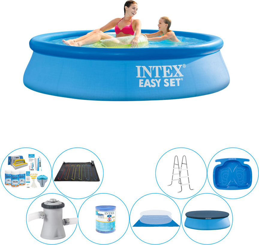 Balík bazénov - Intex Easy Set Rund 244x61 cm