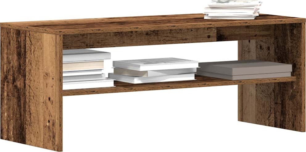 vidaXL TV-Regal Altholz-Optik 100x40x40 cm Holzwerkstoff 859125