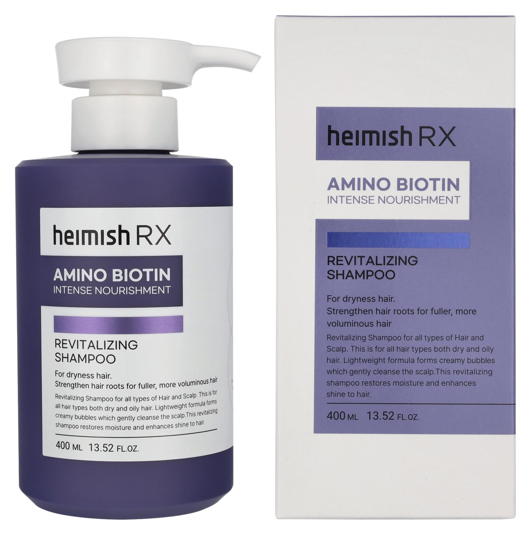 Heimish RX AMINO BIOTIN Revitalisierendes Shampoo 400 ml - Revitalisierendes Shampoo