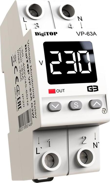 DigiTOP Spannungsrelais VP- 63?G3W