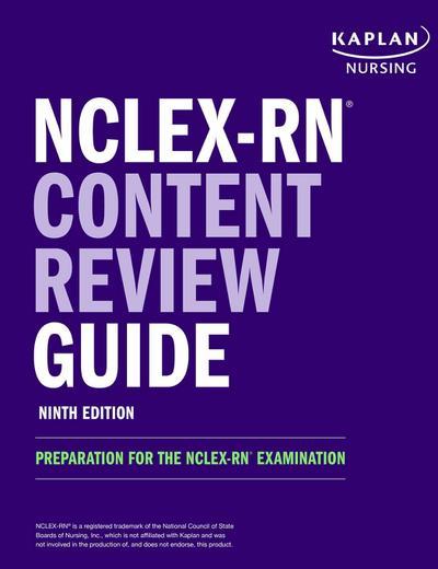 Kaplan Nclex-RN Leitfaden zur Überprüfung des Inhalts