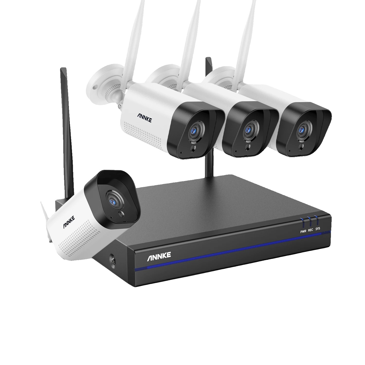 Vonkajšia monitorovacia kamera WLAN, obojsmerný zvuk, nočné videnie, 1/28