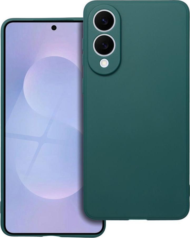 MATT kryt na mobilný telefón vhodný pre SAMSUNG S25 Edge tmavozelený