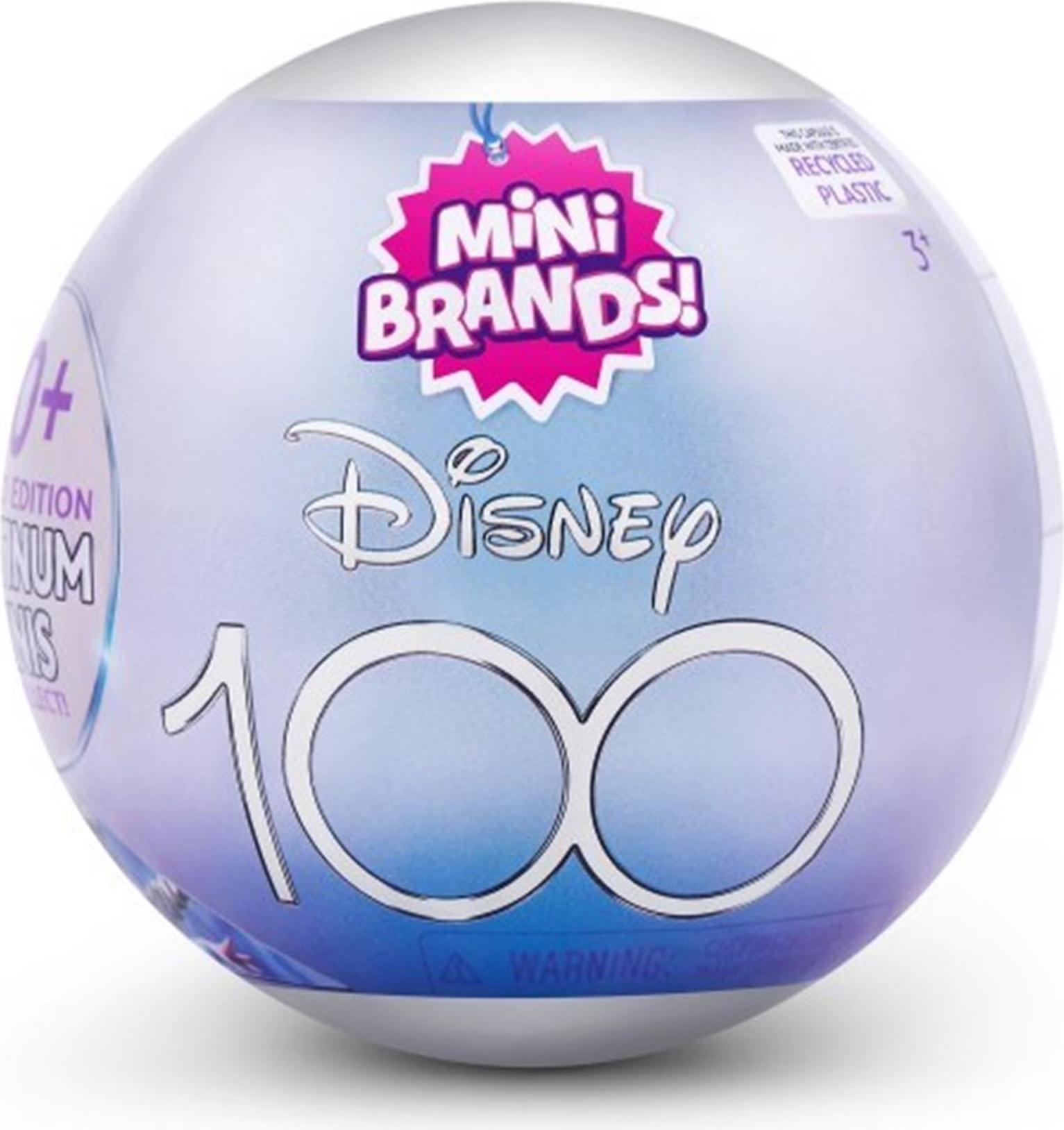 Mini Brands Disney 100 ZURU 5 Überraschungsball mit Überraschungen DISNEY 100